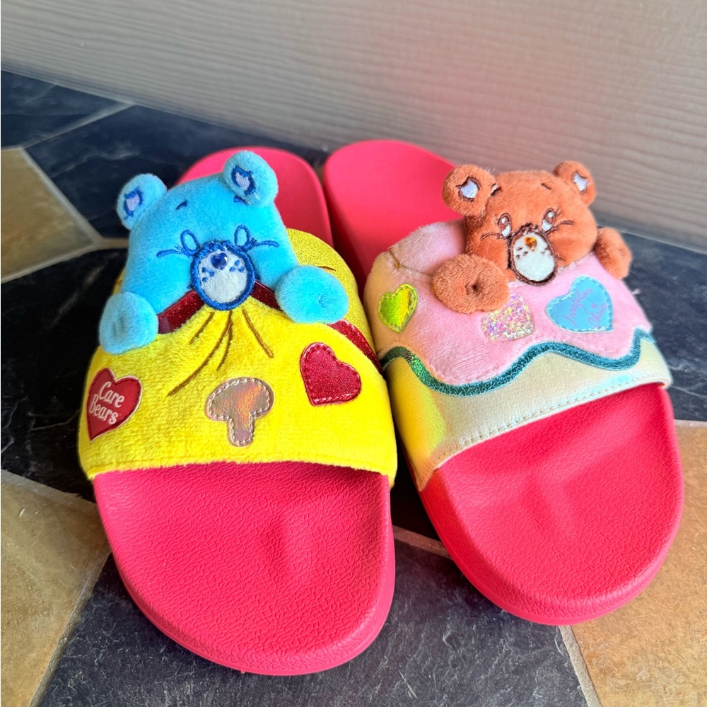 Irregular Choice Care Bears “Need A Hug” Slides Rare Discontinued New
